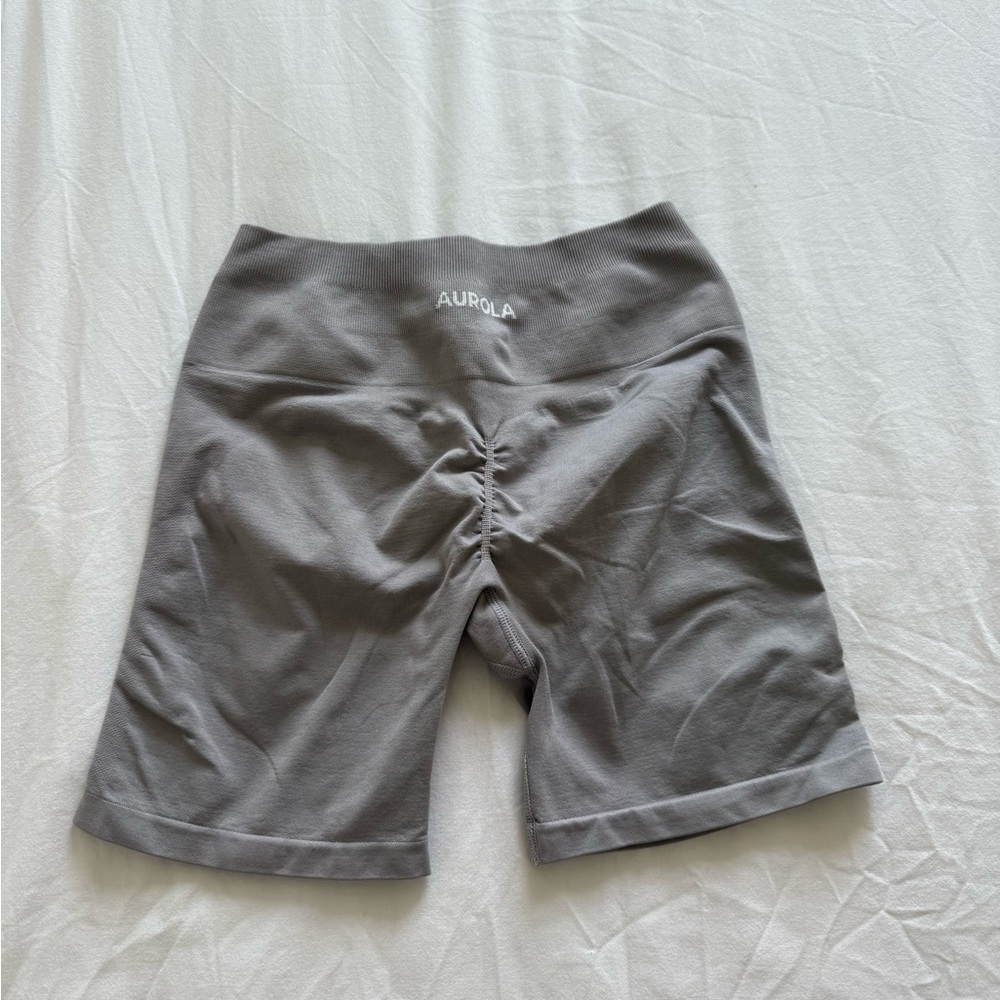 Aurora Gray gym shorts